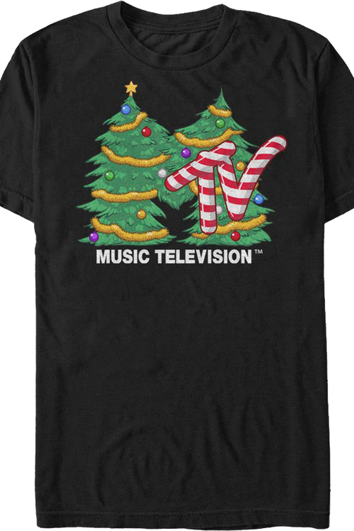 Christmas Tree Logo MTV T-Shirt - main product image