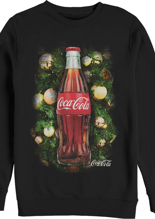 Christmas Tree Ornament Coca-Cola Sweatshirt - main product image