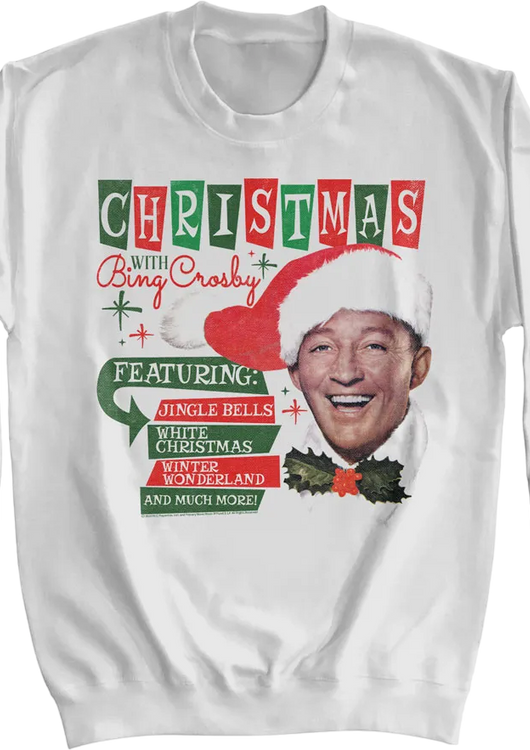 Christmas With Bing Crosby Sweatshirt - main product image