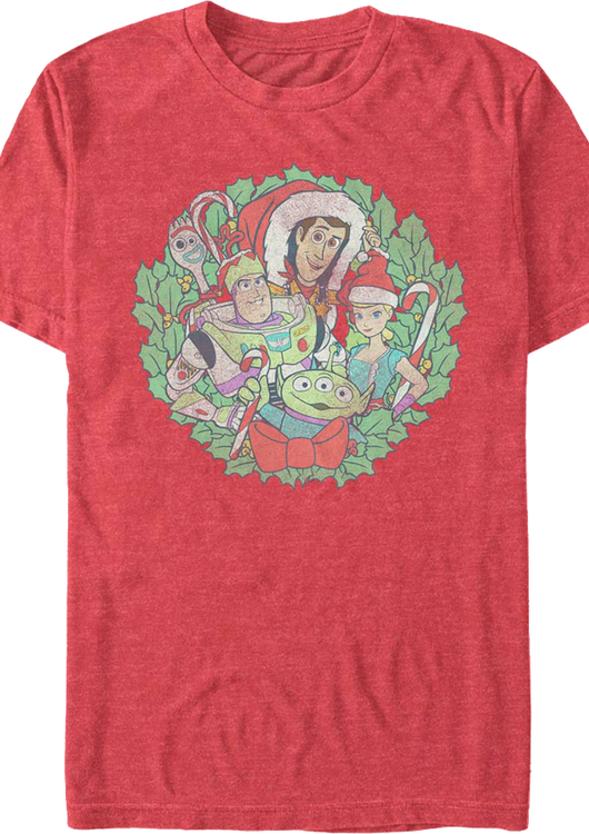 Christmas Wreath Toy Story T-Shirt - main product image