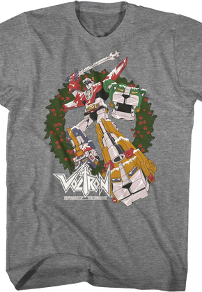 Christmas Wreath Voltron T-Shirt