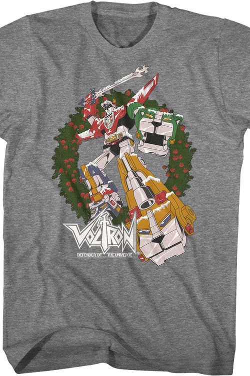 Christmas Wreath Voltron T-Shirtmain product image