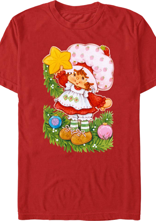 Christmastime Strawberry Shortcake T-Shirt - main product image