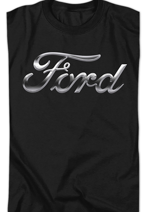 Chrome Logo Ford T-Shirt