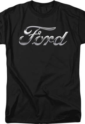 Chrome Logo Ford T-Shirt