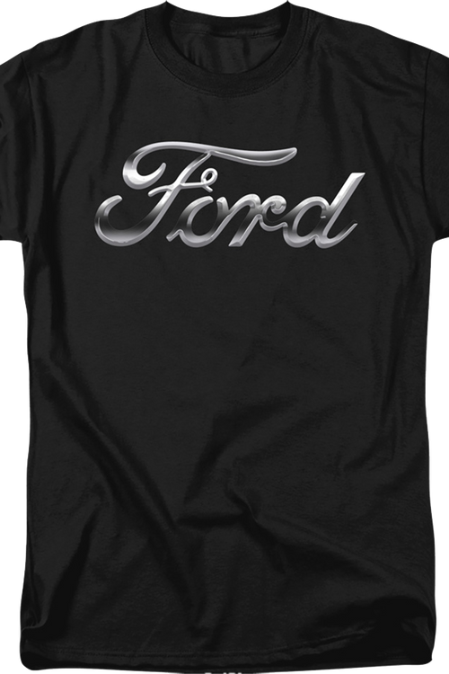 Chrome Logo Ford T-Shirtmain product image