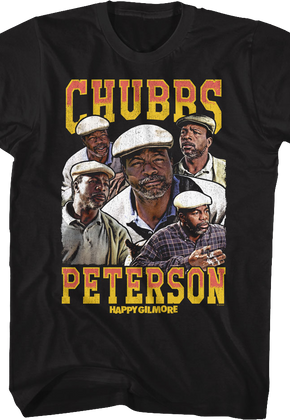 Chubbs Peterson Collage Happy Gilmore T-Shirt