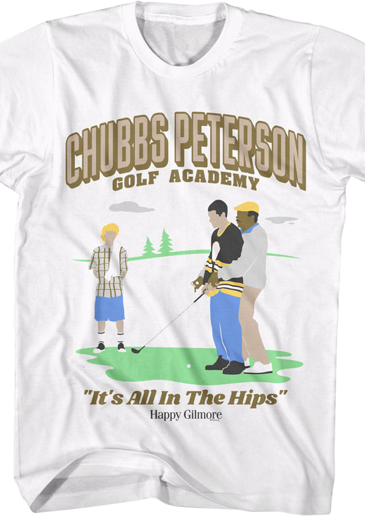 Chubbs Peterson Golf Academy Happy Gilmore T-Shirt - main product image