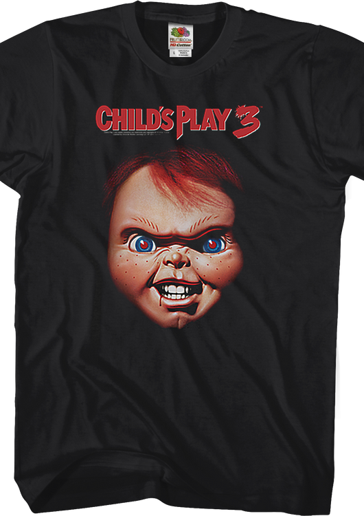 Chucky's Face Child's Play 3 T-Shirt - main product image