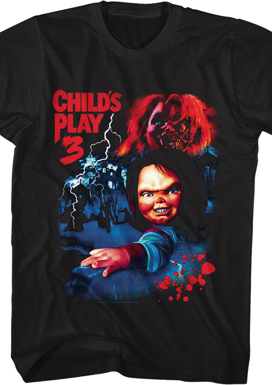 Chucky Collage Child's Play 3 T-Shirt - main product image