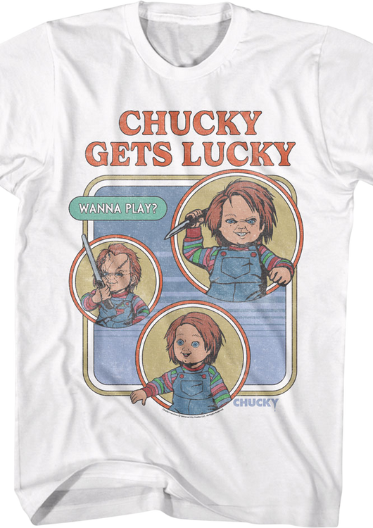 Chucky Gets Lucky Child's Play T-Shirt - main product image