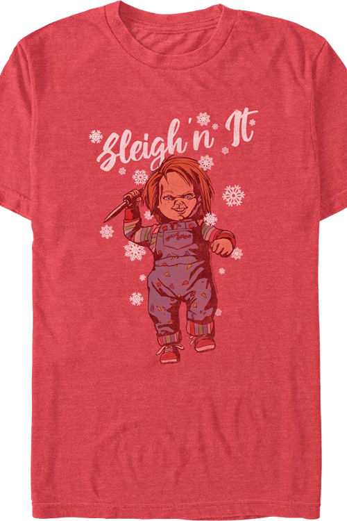 Chucky Sleigh'n It Child's Play T-Shirtmain product image