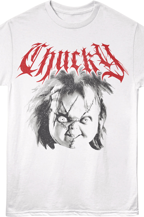 Chucky Thorn Text Child's Play T-Shirtmain product image