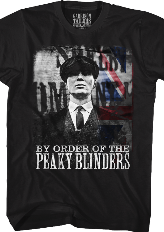 Tommy Shelby By Order Of The Peaky Blinders T-Shirt - main product image