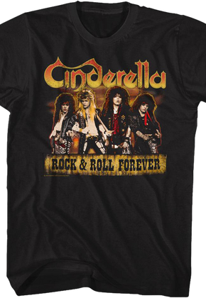 Cinderella Rock and Roll Forever T-Shirt
