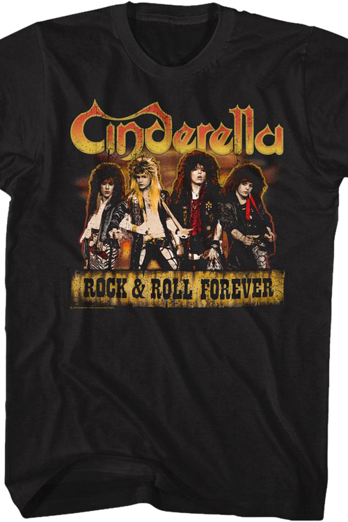 Cinderella Rock and Roll Forever T-Shirtmain product image