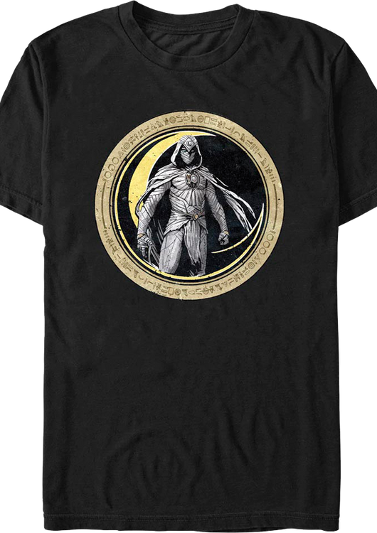Circle Badge Moon Knight T-Shirt - main product image