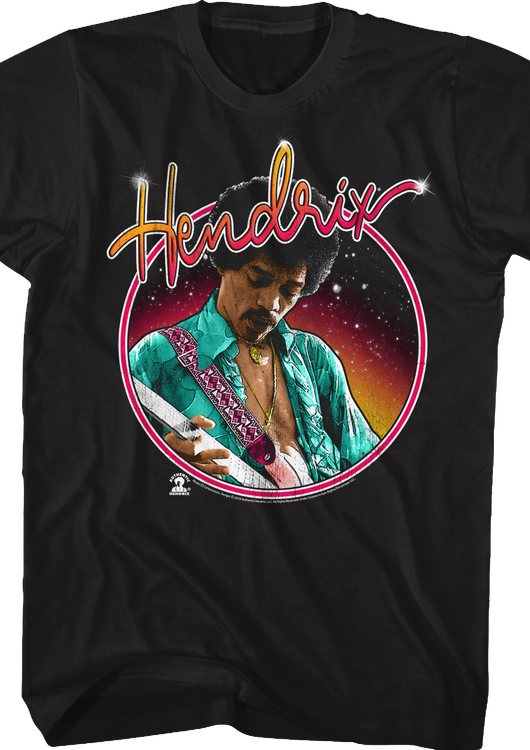 Circle Jimi Hendrix T-Shirt - main product image