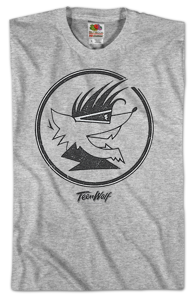 Circle Logo Teen Wolf T-Shirt: Teen Wolf Mens T-Shirt
