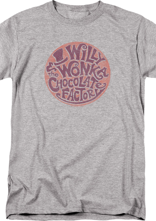 Circle Logo Willy Wonka And The Chocolate Factory T-Shirt - main product image