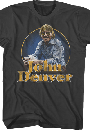 Circle Photo John Denver T-Shirt