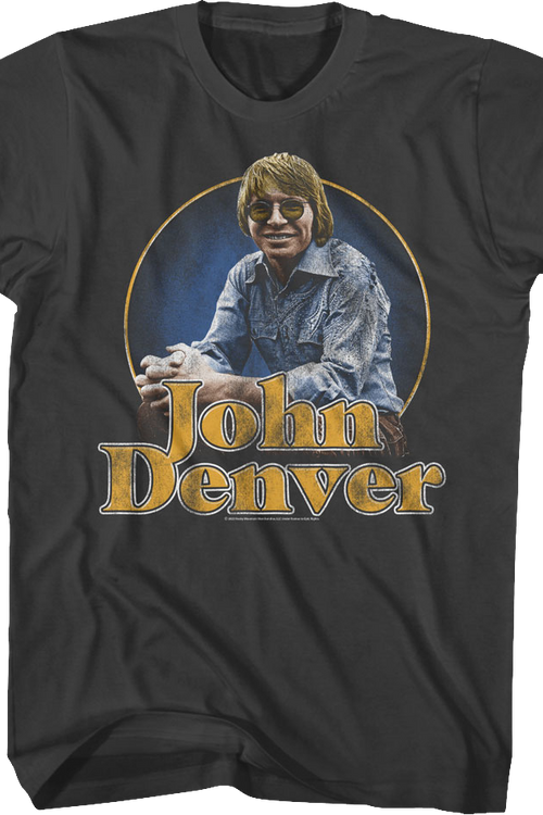 Circle Photo John Denver T-Shirtmain product image