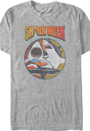 Circling Trio Shark Week T-Shirt