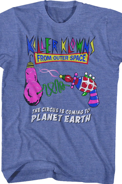 Circus Is Coming To Planet Earth Killer Klowns From Outer Space Shirtmain product image