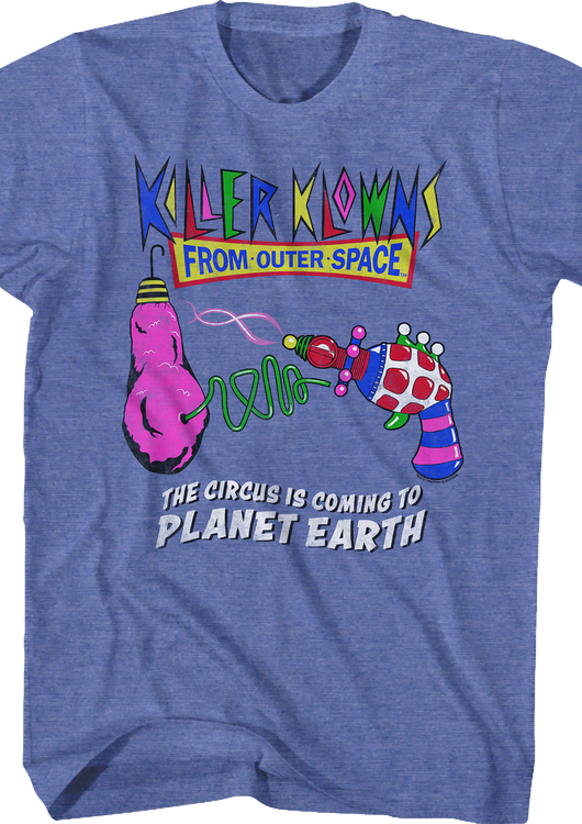 Circus Is Coming To Planet Earth Killer Klowns From Outer Space Shirt - main product image