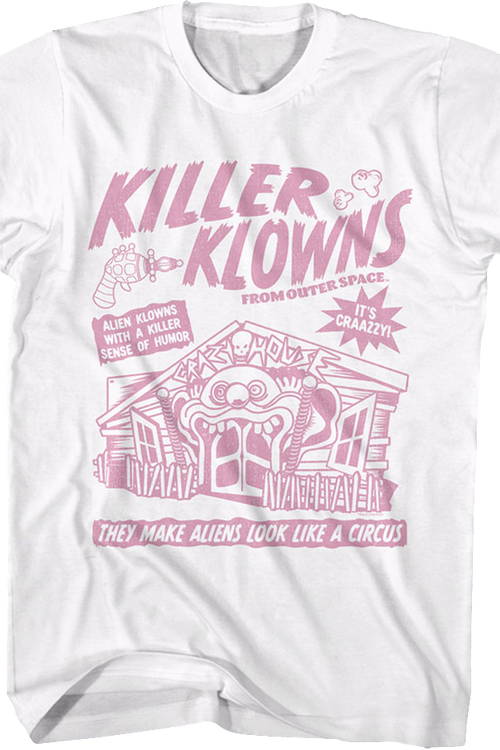 Circus Poster Killer Klowns From Outer Space T-Shirtmain product image