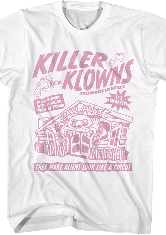 Circus Poster Killer Klowns From Outer Space T-Shirt - main product image