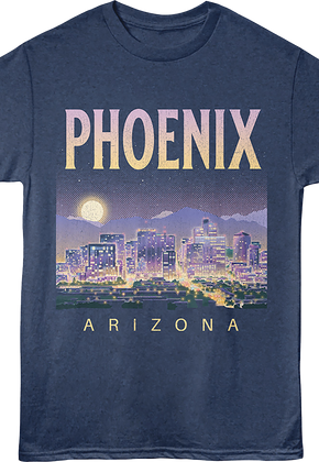City Skyline Phoenix Arizona T-Shirt