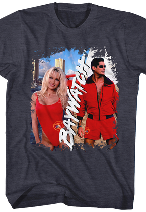 CJ and Mitch Baywatch T-Shirt