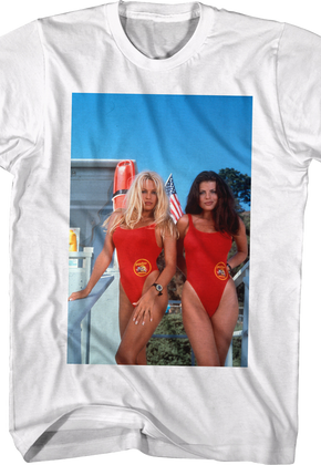 CJ Parker and Caroline Holden Baywatch T-Shirt