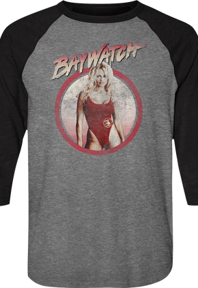 CJ Parker Baywatch Raglan Baseball Shirt