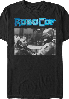 Clarence Boddicker And Robocop T-Shirt