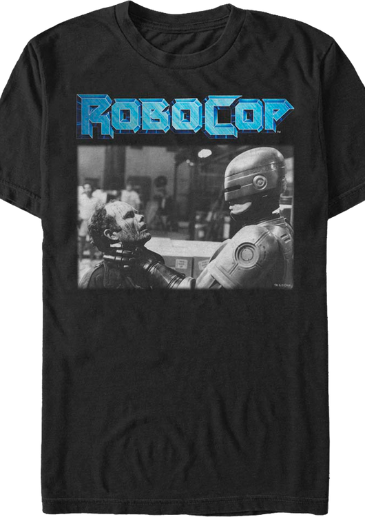 Clarence Boddicker And Robocop T-Shirt - main product image