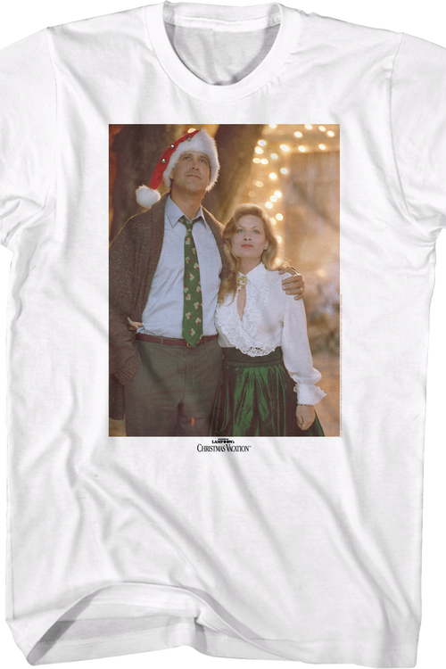 Clark And Ellen Griswold Christmas Vacation T-Shirtmain product image