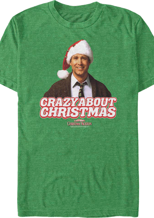 Clark Griswold Crazy Christmas Vacation T-Shirt - main product image