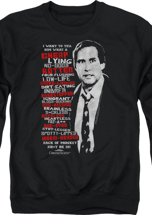 Clark Griswold Rant Christmas Vacation Sweatshirt - main product image