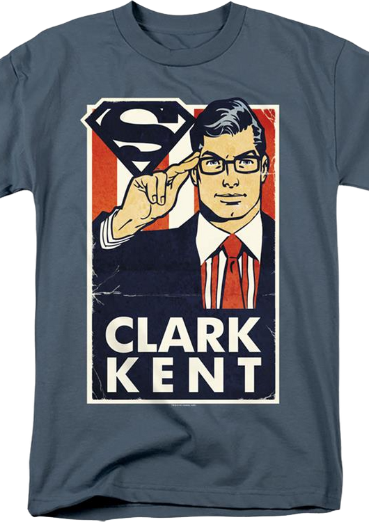 Clark Kent For President Superman T-Shirt - main product image