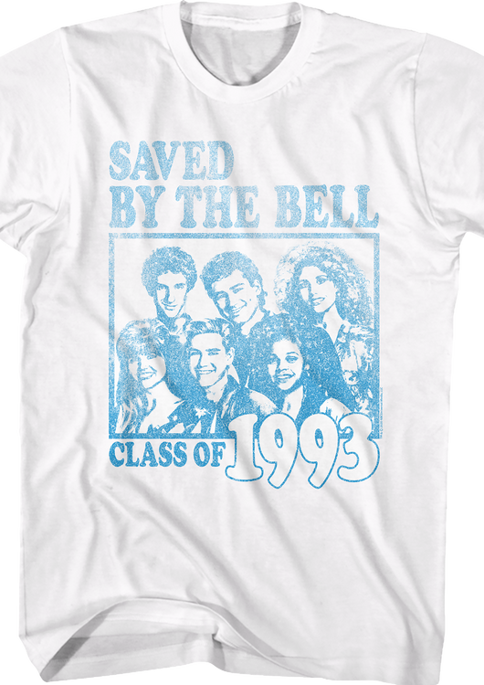 Class Of 1993 Group Photo Saved By The Bell T-Shirt - main product image