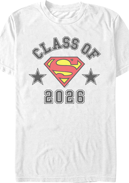 Class Of 2026 Superman DC Comics T-Shirt - main product image