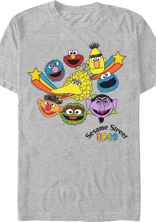 Classic Characters Sesame Street T-Shirt - main product image