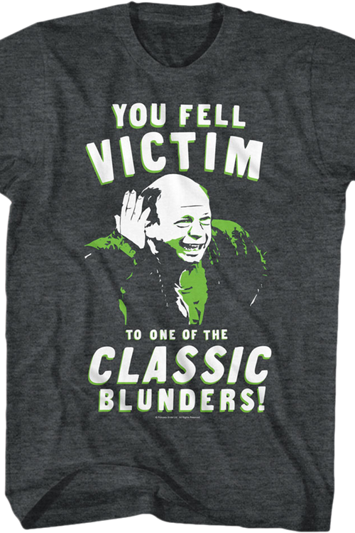 Classic Blunders Princess Bride T-Shirt - main product image