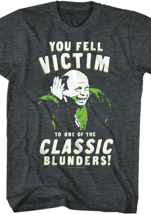 Classic Blunders Princess Bride T-Shirt - main product image