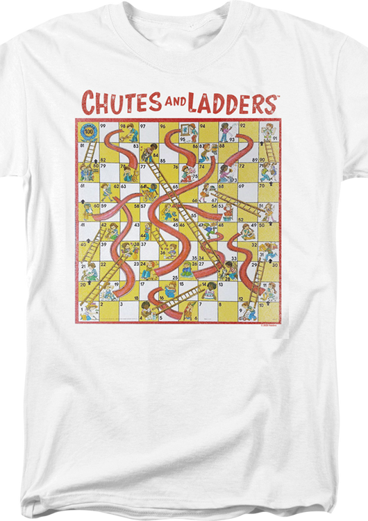 Classic Board Chutes And Ladders T-Shirt - main product image
