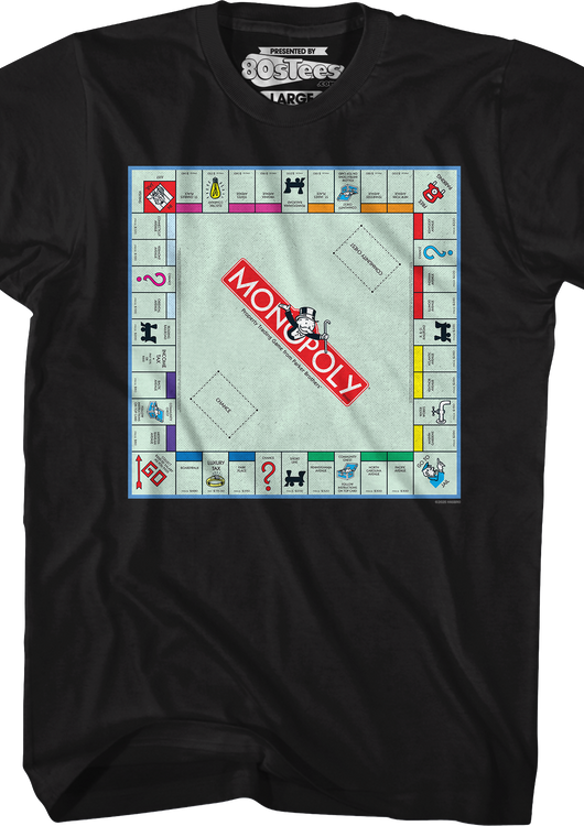 Classic Board Monopoly T-Shirt - main product image