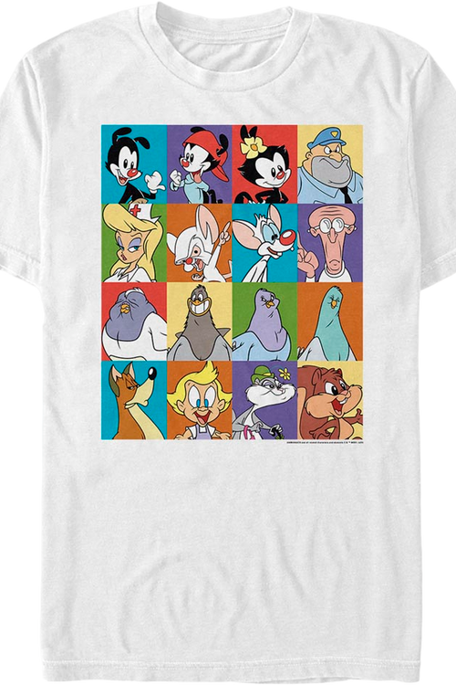 Classic Character Blocks Animaniacs T-Shirtmain product image