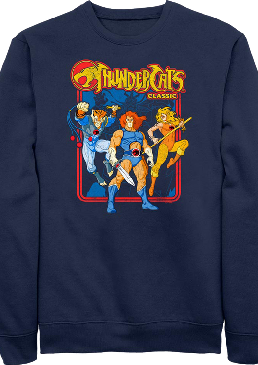 Classic Character Poses ThunderCats Sweatshirt - main product image